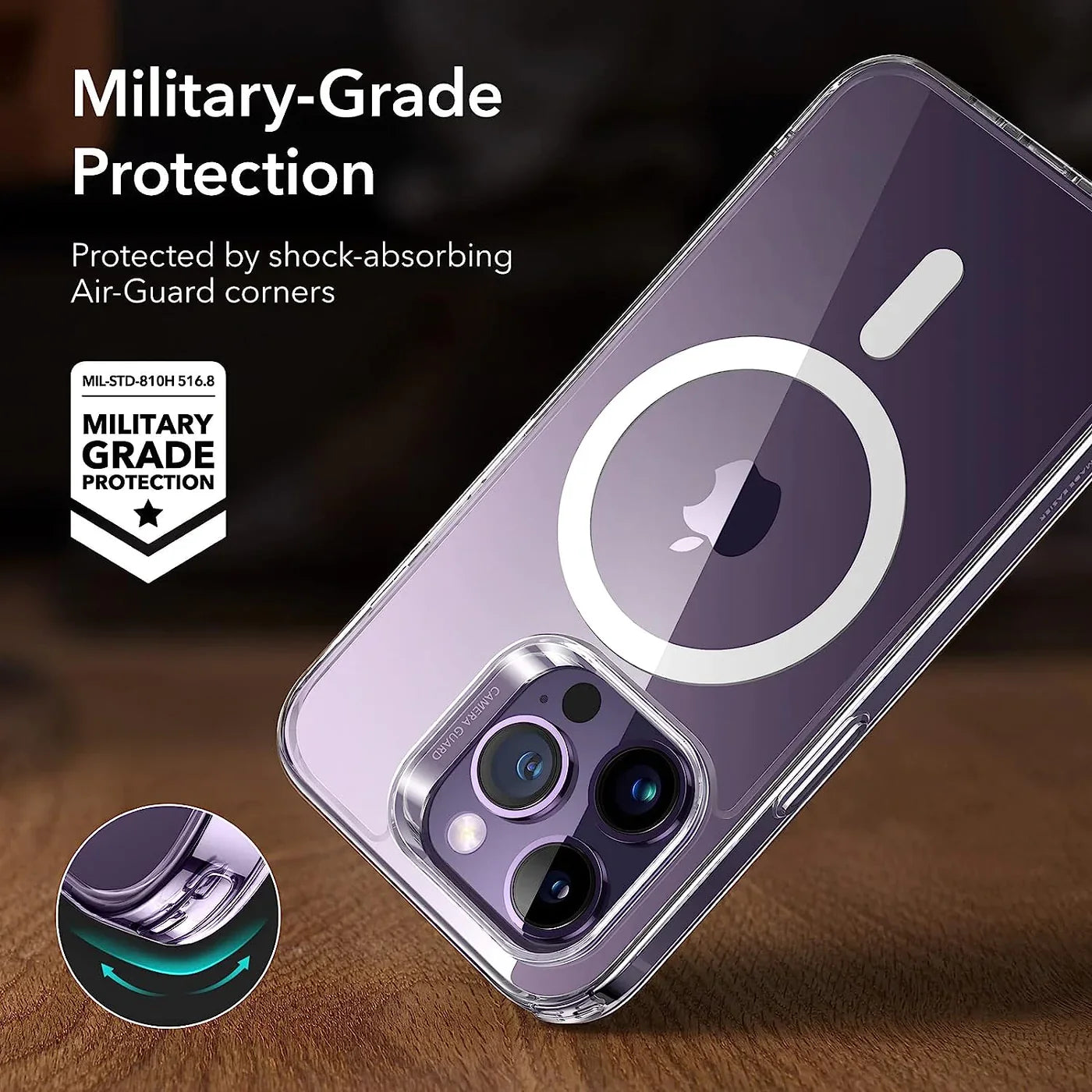 Coque MagSafe Military Grade